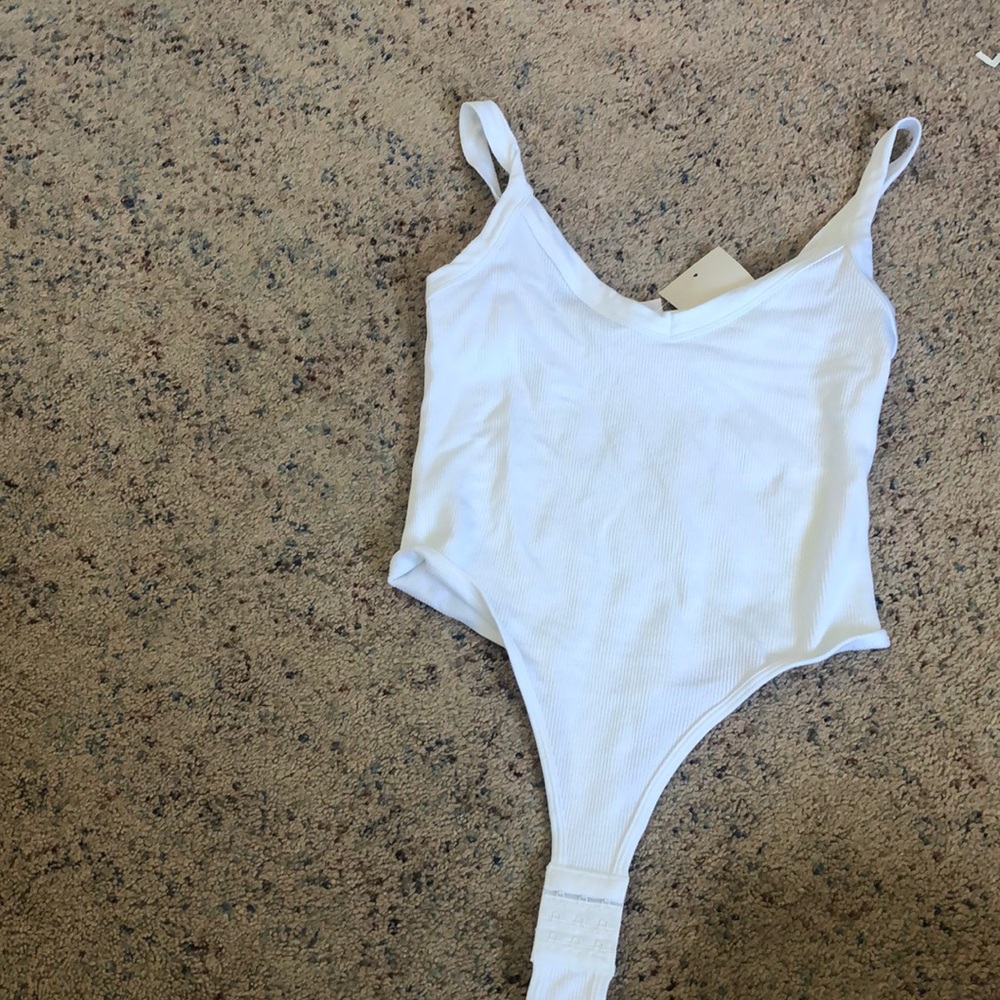 White tank body suit
